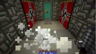 Wolfencraft Wolfenstein in Minecraft [upl. by Suolevram]