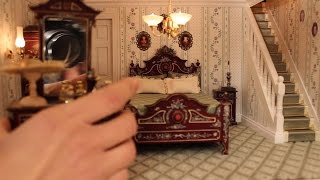 Tutorial how to make a Doll house 1 Put the furniture [upl. by Berman]