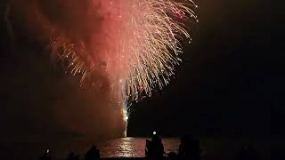 East Haven Cosey Beach Fireworks Finale 2024 [upl. by Noemys]