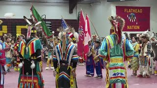 Salish Kootenai College holds first graduation powwow since COVID19 [upl. by Mendez782]