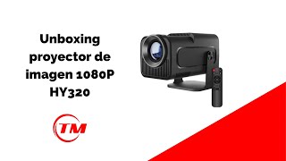 Unboxing Proyector de Imagen 1080P HY320 [upl. by Modnar]