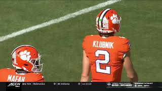 Clemson QB Cade Klubnik vs UVA  Every Play [upl. by Aseram912]