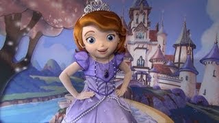 Meeting Sofia the First at Disneys Hollywood Studios w Disney Junior Background Walt Disney World [upl. by Wiebmer92]