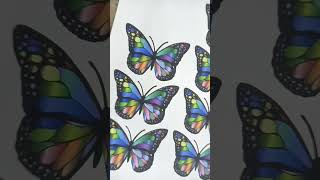 BUTTERFLY DARK TRANSFER PAPER t shirt printing short epsonl1300pigment tshirtprinting [upl. by Ahsurej103]