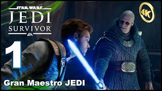 Star Wars Jedi Survivor Español Ep1 máxima dificultad quotGran Maestro Jediquot 4K Xbox SX [upl. by Ecyob577]