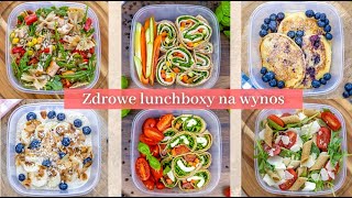 Szybkie i proste LUNCHBOXY do pracy i szkoły Śniadania na wynos [upl. by Yliah616]