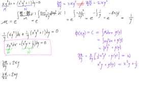 NONEXACT DIFFERENTIAL EQUATIONS  Integrating Factor  Non exact DE  TAGALOGENGLISH [upl. by Neelrak448]