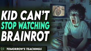 Kid Can’t Stop Watching Brain Rot You Wont Believe It [upl. by Nosa]