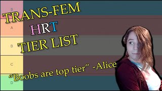 HRT REALLY IS MAGIC  Transfem HRT Effects Tier List [upl. by Charo]