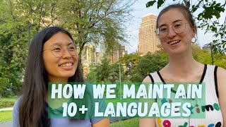 Polyglot conversation with Lindie Botes How we learn and maintain languages [upl. by Aitnohs]