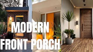 Modern Front Porch Decor Ideas Welcoming Front Porch and Entrance Design and Inspo [upl. by Laflam227]