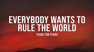 quotGiant Speaker Manquot Tears For Fears  Everybody Wants To Rule The World Lyrics [upl. by Chamkis]