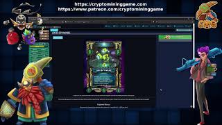 Crypto Mining Game V2 Tutorial  Part 1  The Cards Bonus [upl. by Anahpets]