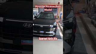 Hyundai Alcazar New Model  Alcazar Facelift New Launch trending automobile newcar suv [upl. by Klarika388]