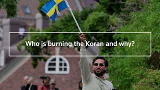 Why are Sweden and Denmark having a Koran crisis [upl. by Ellenet]