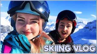 Lizzies First Ski Trip  Skiing Vlog [upl. by Helprin]