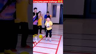 long Jump game Challenge 😂🤣  play game and win gift shorts [upl. by Nochur]