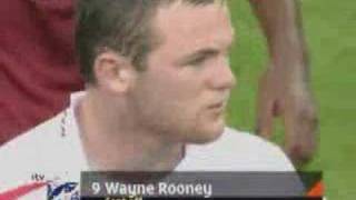 Rooney sent off [upl. by Emirej]