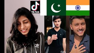 Hassan Abid vs Hardik Sharma  Tik Tok Transformations battle  Indian Girls Reaction [upl. by Ezirtaeb472]