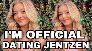 Emily Dobson ANNOUNCED THAT She DATING Jentzen Ramirez On LIVE 😳😱 we are officially dating ❤️ [upl. by Brink113]