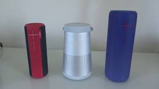 Bose Revolve Plus vs Ue MegaBoom vs Ue Boom 2 [upl. by Elletsirk]