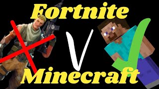 5 Reasons why Minecraft is better than Fortnite [upl. by Kered]