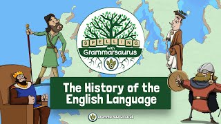 Spelling with Grammarsaurus  The History of the English Language [upl. by Dagall240]