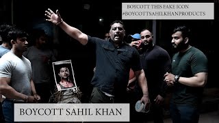 Boycott Sahil Khan  FAKE ICON  Jahil Khan VS Athletes [upl. by Jose]