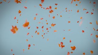 Blender Tutorial  Creating a falling leaves animation [upl. by Imeaj788]