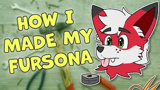 How I made MY FURSONA [upl. by Omsare]