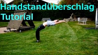 Wie lerne ich einen Handstandüberschlag als Anfänger [upl. by Melas545]