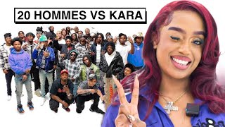 20 HOMMES VS 1 INFLUENCEUR  KARA DE FRENCHIE SHORE [upl. by Ziagos]