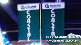 Coasting Through Coastal Amusements Amusement Expo 24 [upl. by Neelhsa]