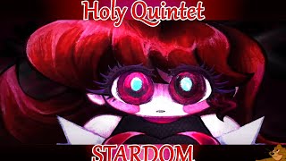 Friday Night Funkin Holy Quintet Anime FNF Mod  STARDOM [upl. by Vanden]