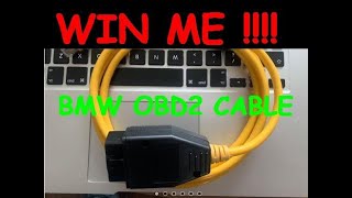 Bluechok BMW Enet OBD2 RJ45 Cable  Product Review WIN ME [upl. by Aihcats]