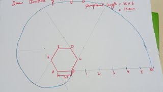 INVOLUTE OF HEXAGON [upl. by Abdella558]