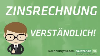 Zinsrechnung  Wie werden Zinsen berechnet [upl. by Ahsitil]