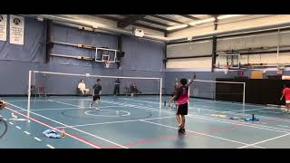 Badminton Alberta Junior Circuit Silver  Gian  Set 2 Consolation Games  11082024 [upl. by Nesnah320]