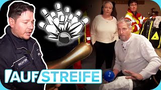 Da klebt die Kugel an der Hand SabotageAkt auf der Kegelbahn ​🎳​😱​  Auf Streife  SAT1 [upl. by Aener510]