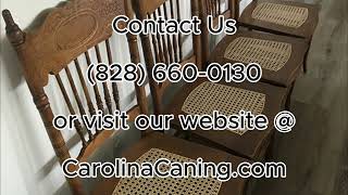 Chair Caning in Asheville [upl. by Veedis]