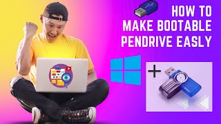 How To Make Bootable Pendrive Easy Way  Pendrive को बूटेबल कैसे बनाये आसान तरीके से [upl. by Bernj]