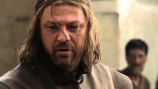 Ned Stark VS Jaime Lannister GOT Latino HD [upl. by Roberson120]