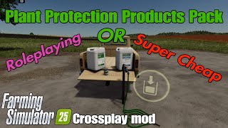 Plant Protection Products Pack  FS25 Crossplay mod [upl. by Adrianna281]