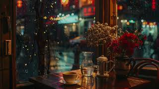 Elevate Your Sleep Experience Cozy Tea Room Ambiance with Sleep and Relaxing Rain Sounds [upl. by Gwenore920]