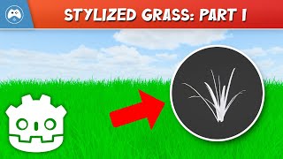 Creating the Mesh  How To Make Stylized Grass for Godot 4 Tutorial [upl. by Ingamar]