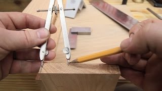 How To Layout Dovetails With Dividers [upl. by Nitsrik663]