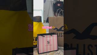 shopping haul VictoriasSecret hollisterco tillysofficial shoppinghaul mallhaul [upl. by Drhcir633]