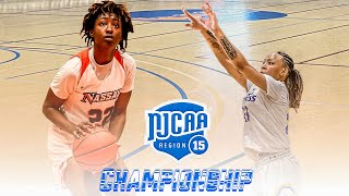 2024 NJCAA Region 15 Womens Basketball Tournament  Championship Game [upl. by Jemine]