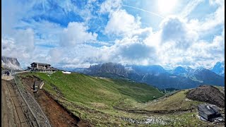 DOLOMITI pt11 Funivia Campitello  Col Rodella [upl. by Barnaby282]