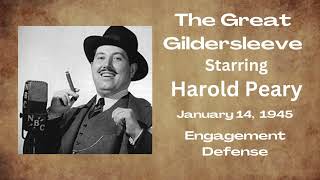 The Great Gildersleeve  Engagement Defense  January 14 1945  OldTime Radio Comedy [upl. by Siobhan]